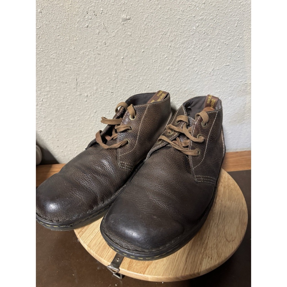 Dr Martens‎ Crazy Horse Oxford Men's 12M Brown Leather Lace Up AW004 Shoes